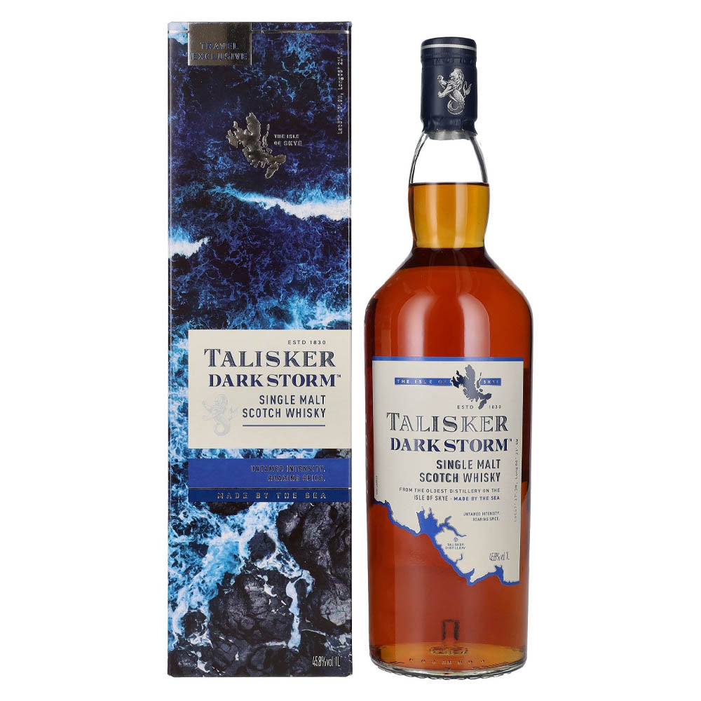 Talisker Dark Storm Isle of Skye Single Malt Scotch Whisky ABV 45.8% Vol 000ml / 100cl / 1L