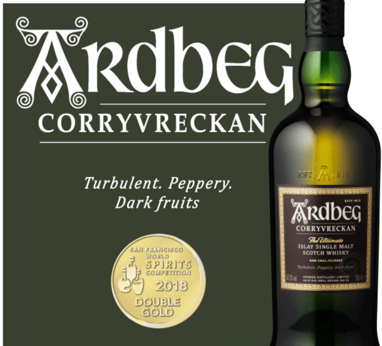 Ardbeg Corryvreckan Single Malt Islay Scotch Whisky ABV 57.1% 700ml with Gift Box