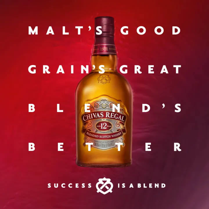 Chivas Regal 12 Year Old Manchester United Limited Edition Blended Scotch Whisky 40% 70cl/700ml