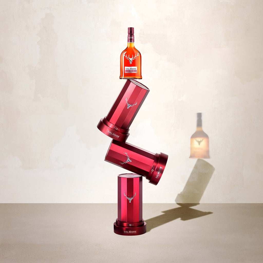 The Dalmore 12 Year Old Pedestal Gift Tin Highland Single Malt Scotch Whisky ABV 40% Vol 70cl / 700ml