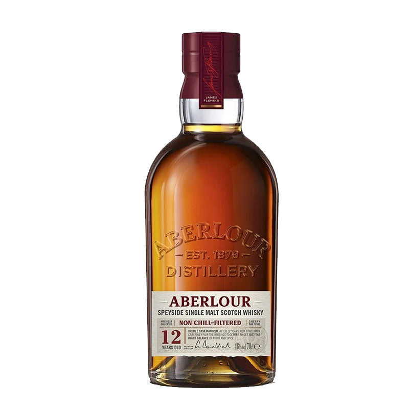 Aberlour 12 Year Non Chill Filtered Speyside Single Malt Scotch Whisky ABV 48% 70cl