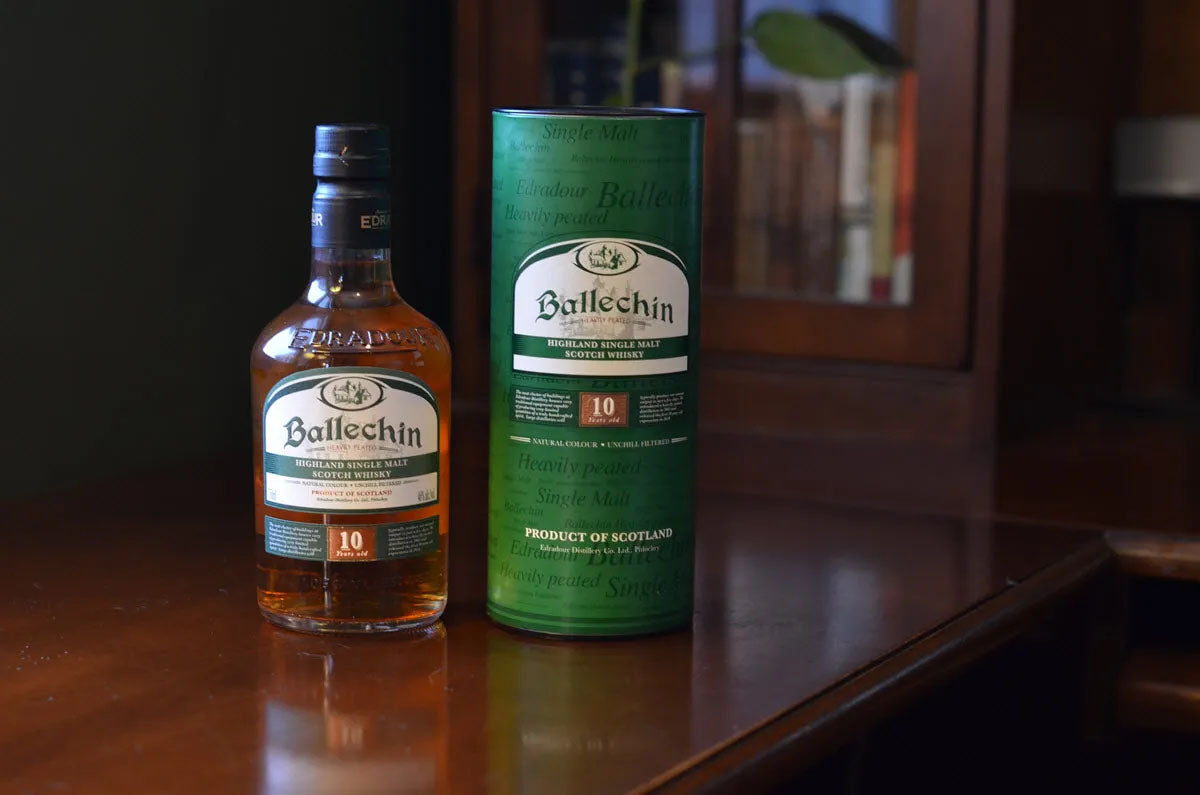 Ballechin 10 Year Old Heavily Peated Highland Single Malt Scotch Whisky ABV 46% Vol 70cl / 700ml