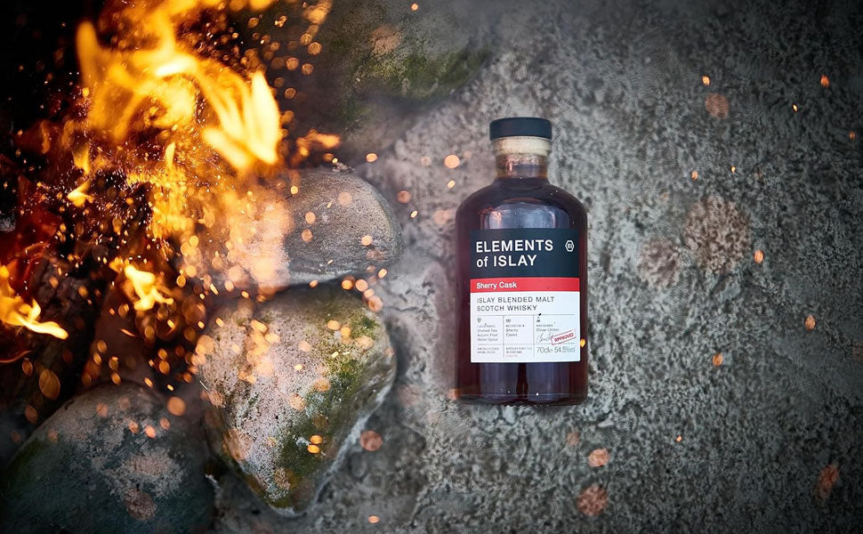 Elements Of Islay Sherry Cask Blended Malt Scotch Whisky ABV 54.5% Vol 70cl / 700ml