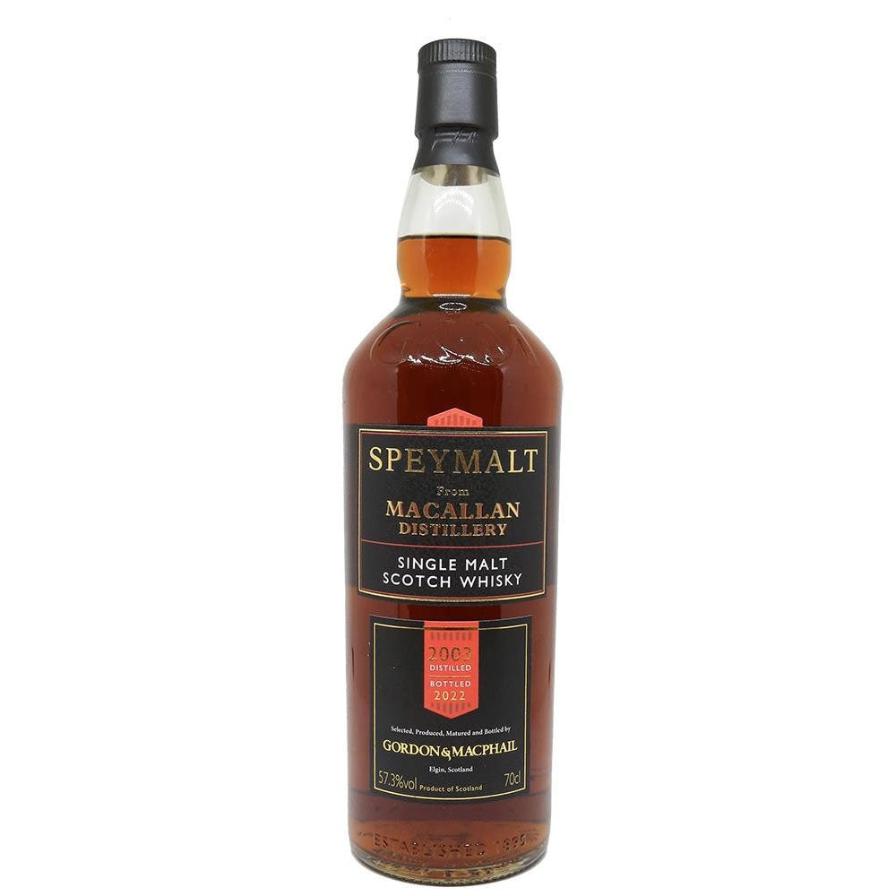 The Macallan Distillery 18 Year Old Distilled 2003 Speymalt #6716 Gordon & Macphail Speyside Single Malt Scotch Whisky ABV 57.3% Vol 70cl / 700ml