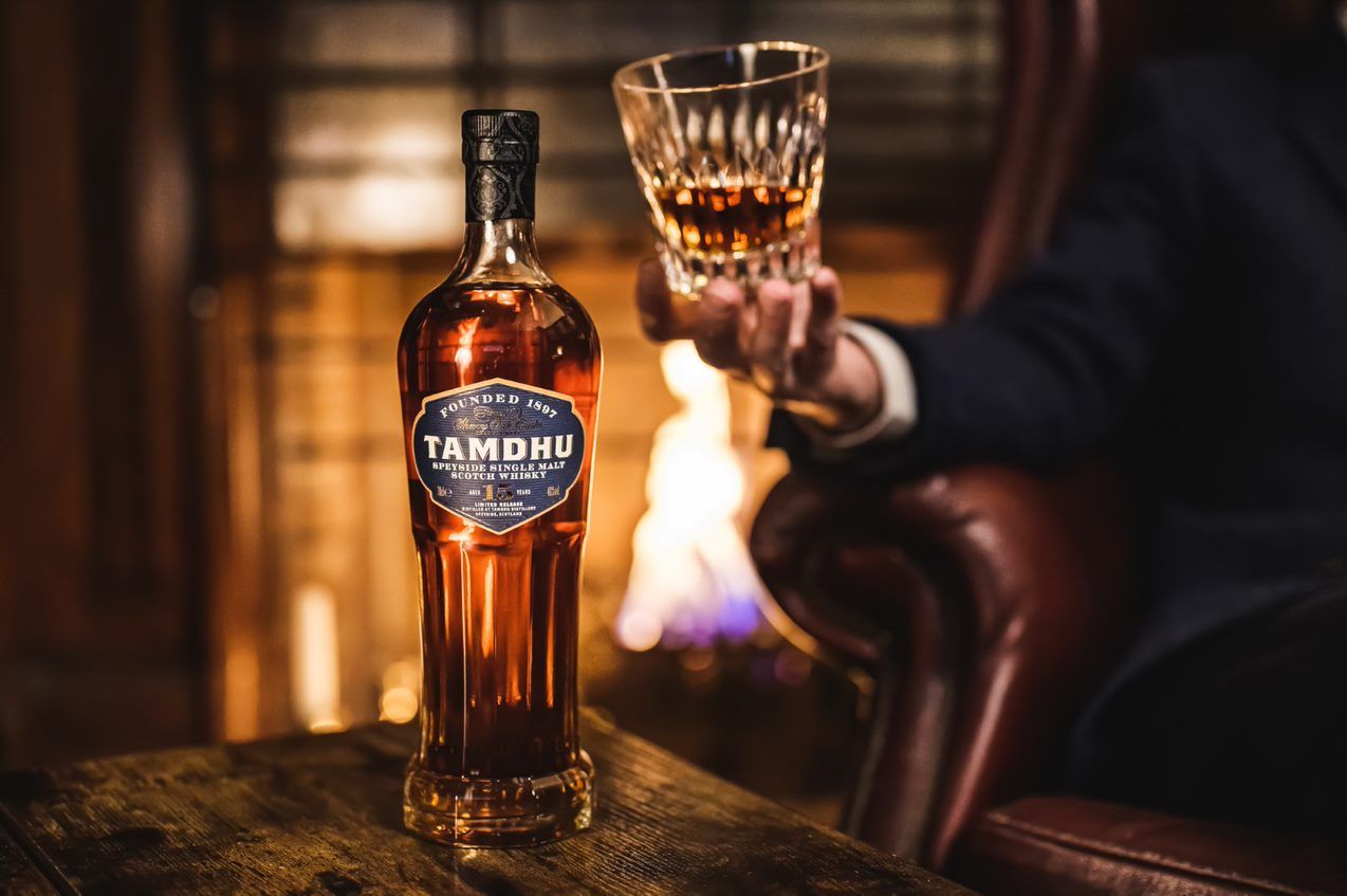 Tamdhu 15 Year Old Limited Release Exclusively Matured in Sherry Oak Casks Speyside Single Malt Scotch Whisky ABV 46% Vol 70cl / 700ml