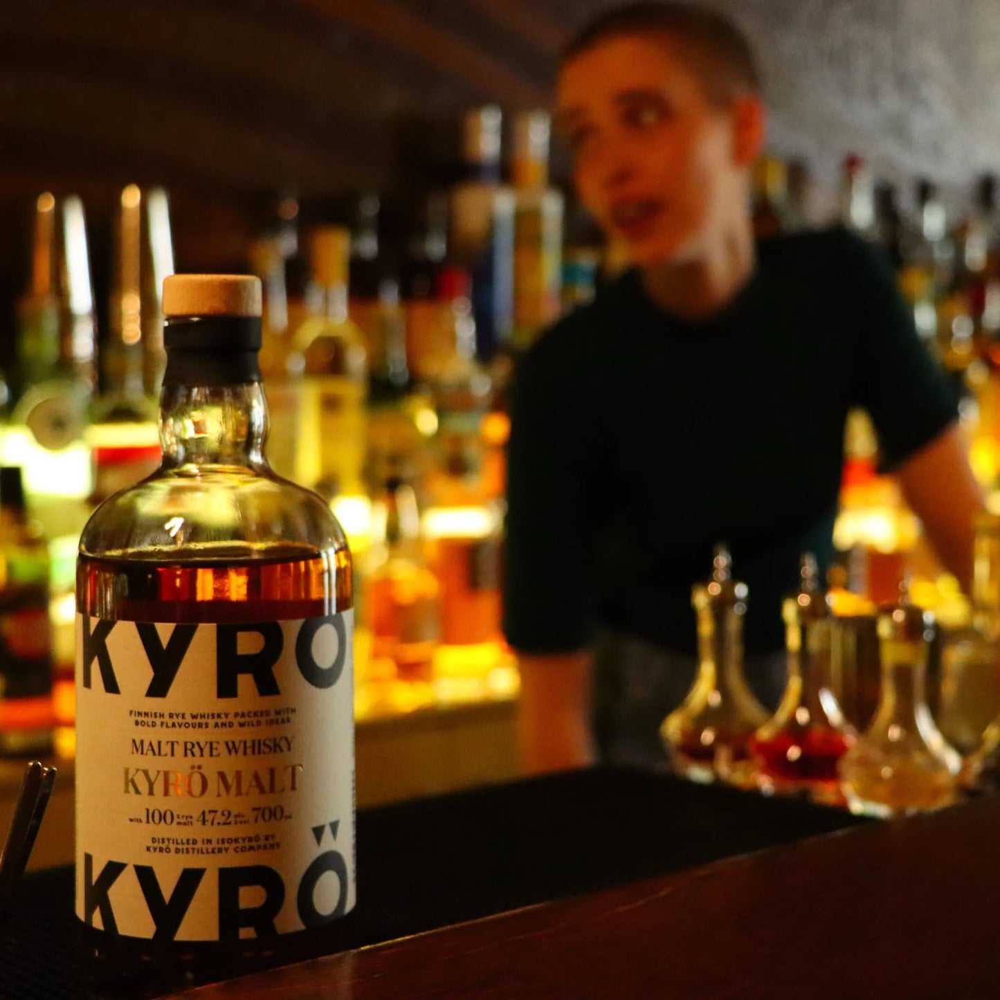 Kyro Single Malt Rye Whisky ABV 47.2% Vol 70cl / 700ml