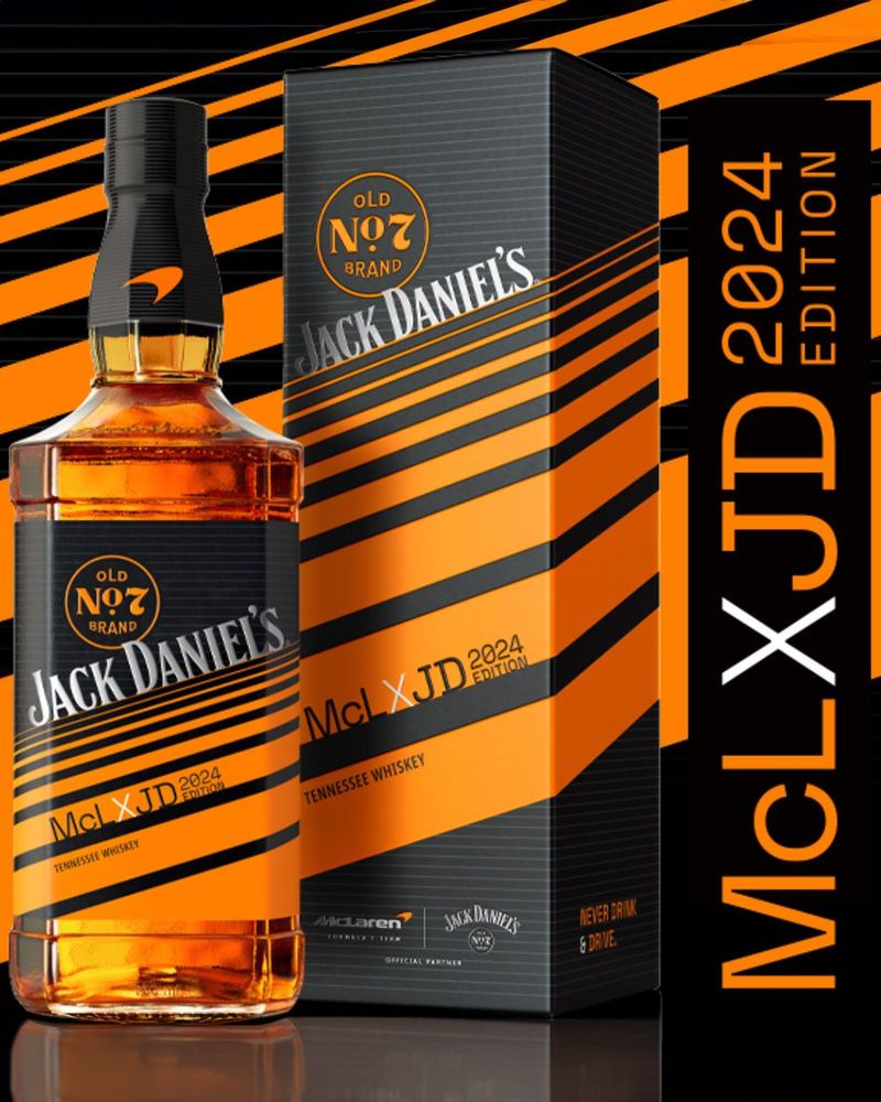 McLaren x Jack Daniel's 2024 Edition Tennessee Whiskey ABV 40% Vol 100cl / 1000ml / 1L