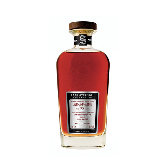 Allt-a-Bhainne 23 Year Old 2000 Cask Strength Collection New Vibrations (Signatory Vintage) Speyside Single Malt Scotch Whisky ABV 51.9% Vol 70cl / 700ml