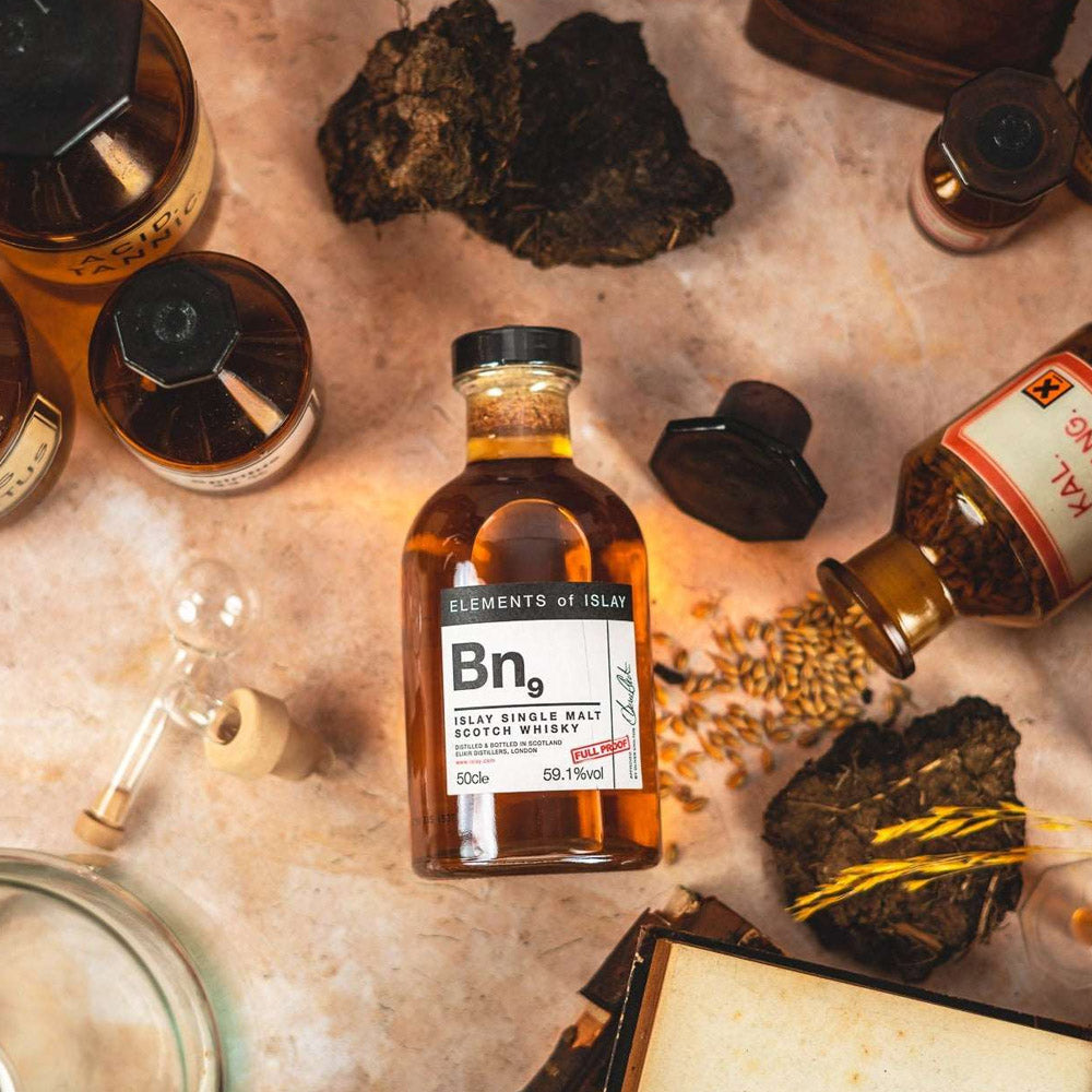 Elements Of Islay Bn9 Full Proof Islay Single Malt Scotch Whisky ABV 59.1% Vol 50cl / 500ml