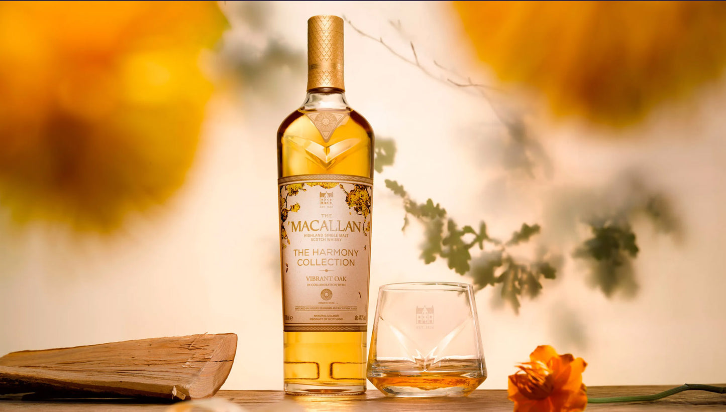 The Macallan The Harmony Collection IV Vibrant Oak Highland Single Malt Scotch Whisky ABV 44.2% Vol 70cl / 700ml