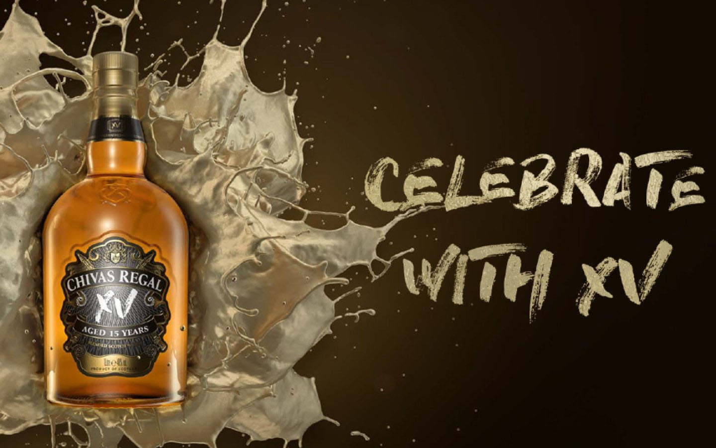 Chivas Regal XV Aged 15 Years Blended Scotch Whisky ABV 40% Vol 1000ml / 100cl / 1L (with Gift Box)