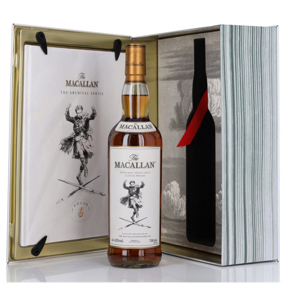 The Macallan The Archival Series Folio 6 Highland Single Malt Scotch Whisky ABV 43% Vol 700ml / 70cl