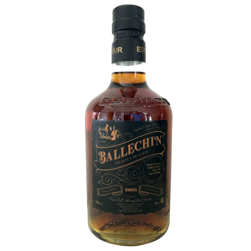 Ballechin 18 Year Old 2003 (Cask 808) ABV 54% First Fill Sherry Butt Finish Highland Single Malt Scotch Whisky Vol 70cl / 700ml