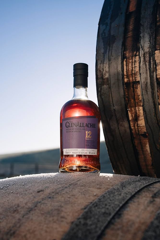 (BFCM Sale) The GlenAllachie 12 Year Old Single Malt Whisky ABV 46% 700ml