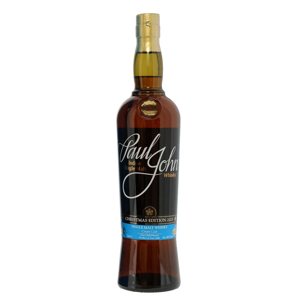 Paul John Christmas Edition 2025 Single Malt Indian Whisky ABV 48% Vol 70cl / 700ml