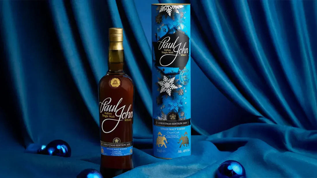 Paul John Christmas Edition 2025 Single Malt Indian Whisky ABV 48% Vol 70cl / 700ml