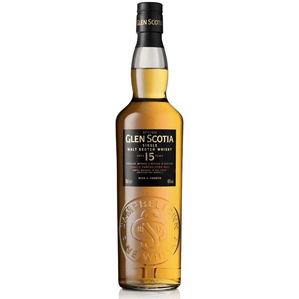 Glen Scotia 15 Years Single Malt Scotch Whisky ABV 46% Vol 70cl / 700ml