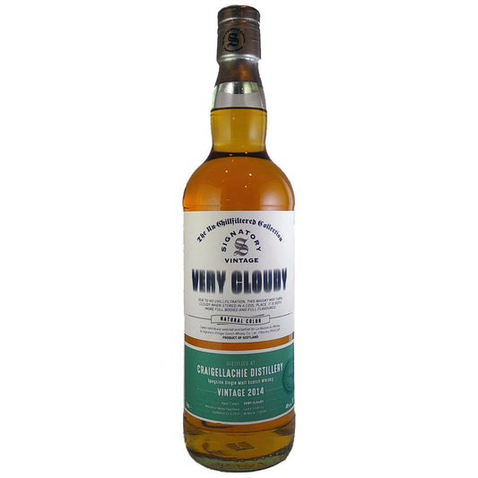 Craigellachie 7 Year Old 2014 Signatory Vintage Very Cloudy ABV 40% 700ml with box