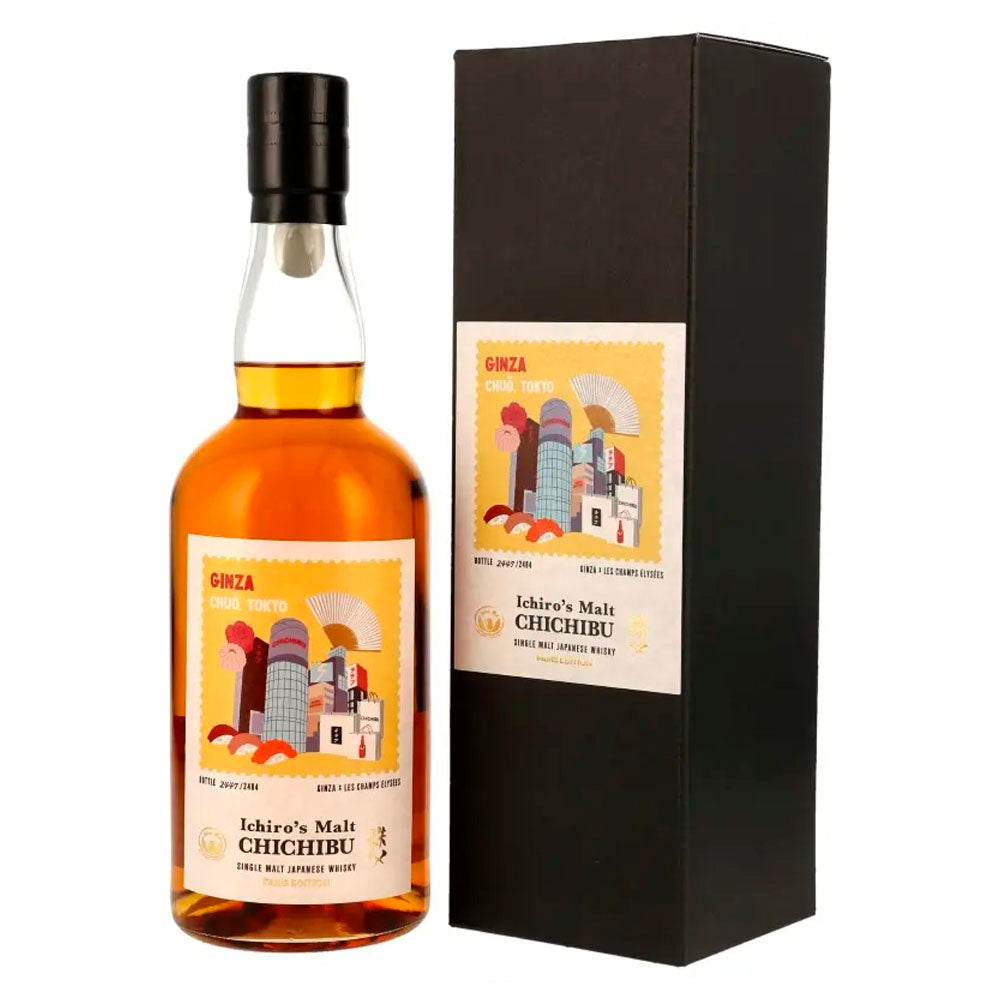 Chichibu Paris Edition 2025 Ginza Single Malt Japanese Whisky ABV