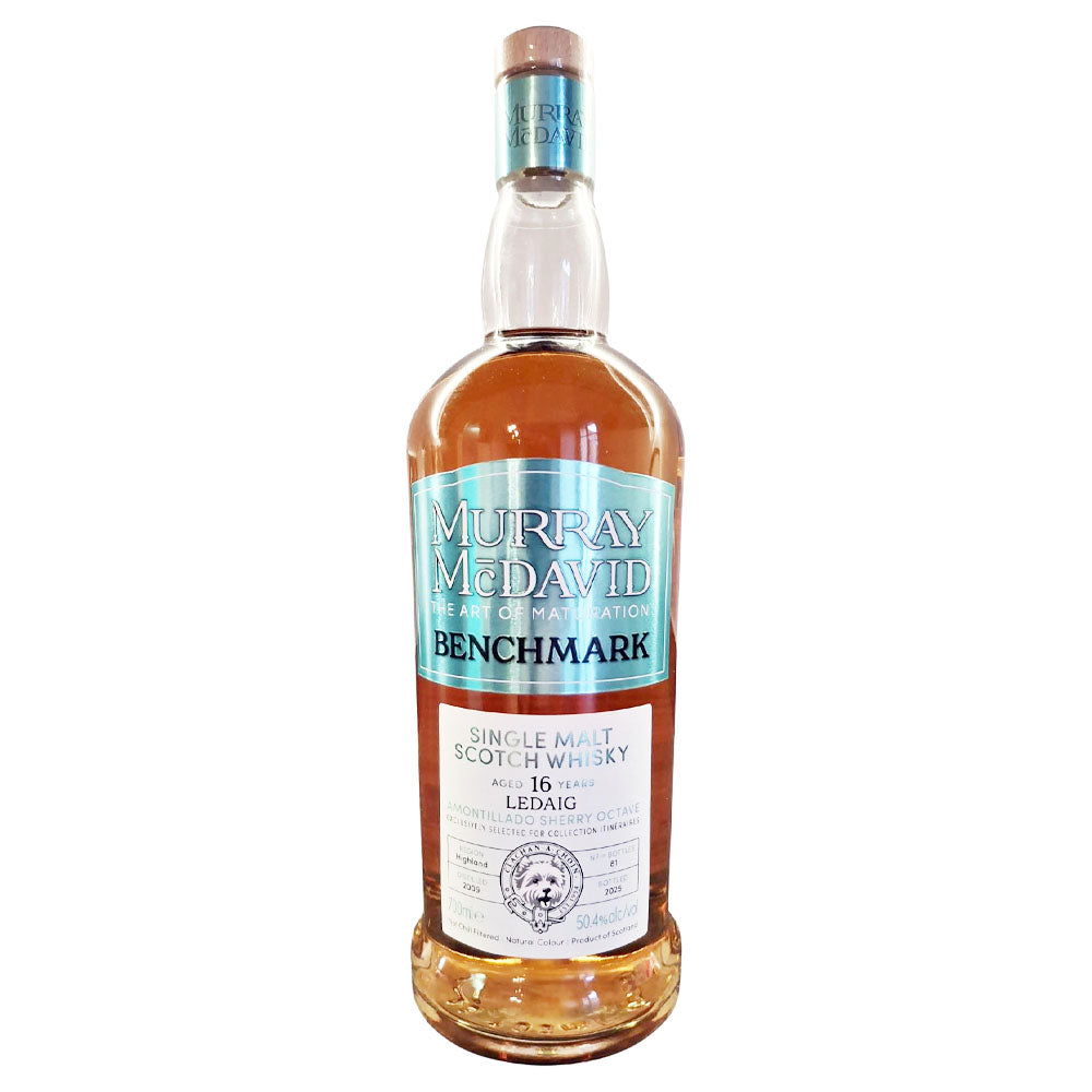 Ledaig 16 Years Old 2009/2025 1st Fill Amontillado Itineraires LMDW x Murray McDavid Single Malt Whisky ABV 50.4% 700ml