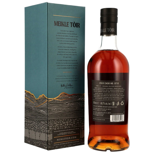 (EOY Sale) Meikle Toir 6 Years 2019/2026 Peated PX Sherry #8719 ABV 60.7% 700ml