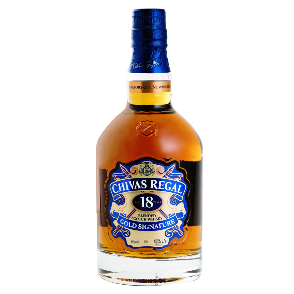 Chivas Regal 18 Year Old Gold Signature Blended Scotch Whisky 40