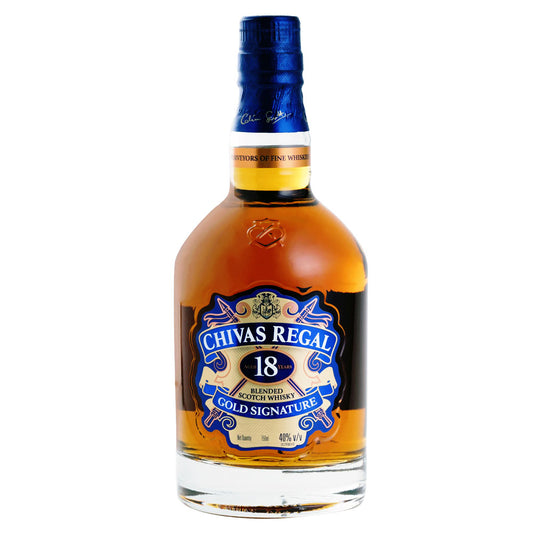 Chivas Regal 18 Year Old Gold Signature Blended Scotch Whisky 40% Vol 750ml / 75cl with Box