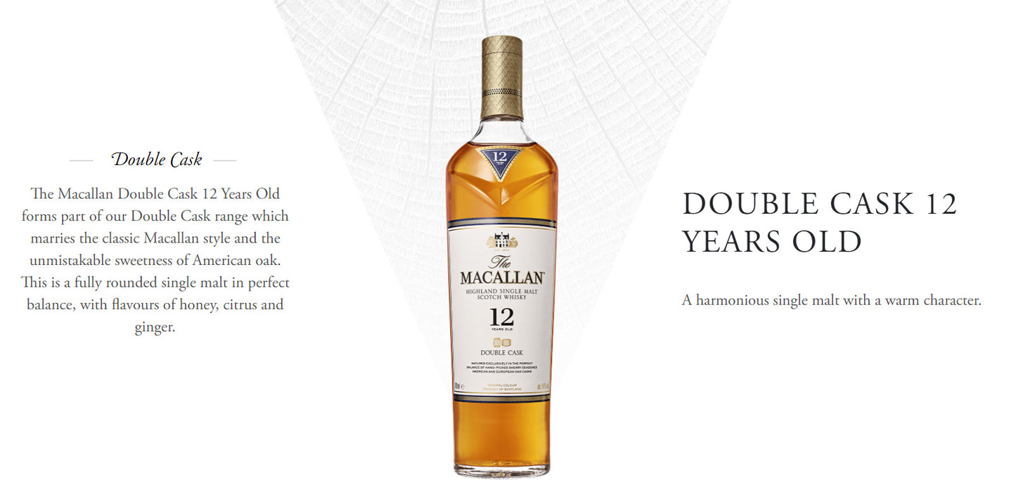 The Macallan 12 Years Old Double Cask 700ml