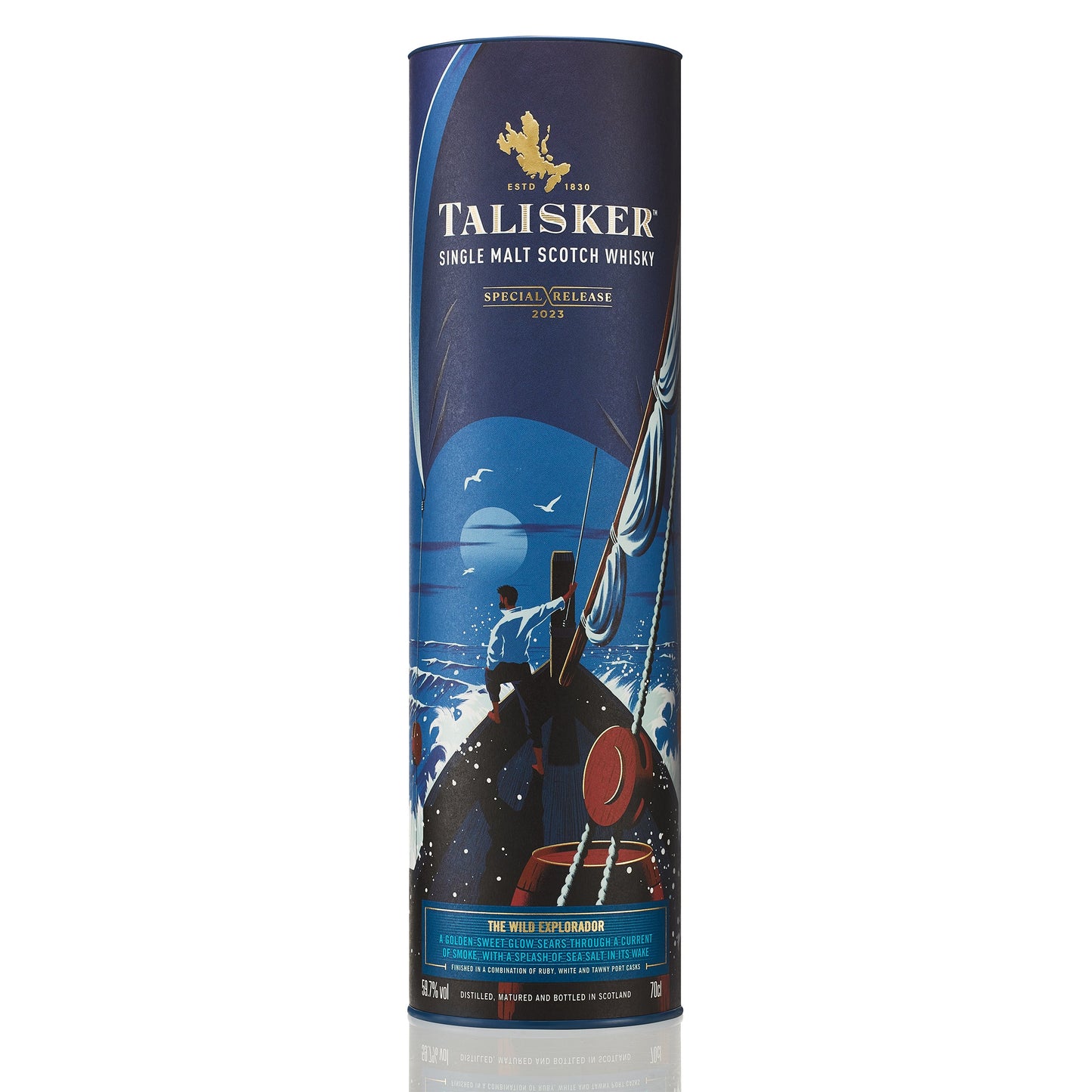 Talisker THE WILD EXPLORADOR Special Release 2023 Isle of Skye Single Malt Scotch Whisky ABV 59.7% Vol 700ml / 70cl