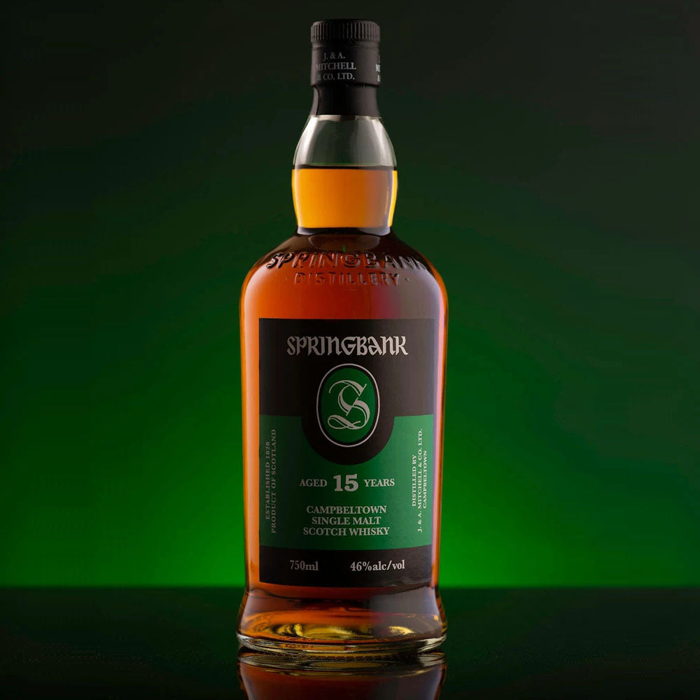 Springbank 15 Year Old Campbeltown Single Malt Scotch Whisky ABV 46% Vol 70cl / 700ml (With Box)