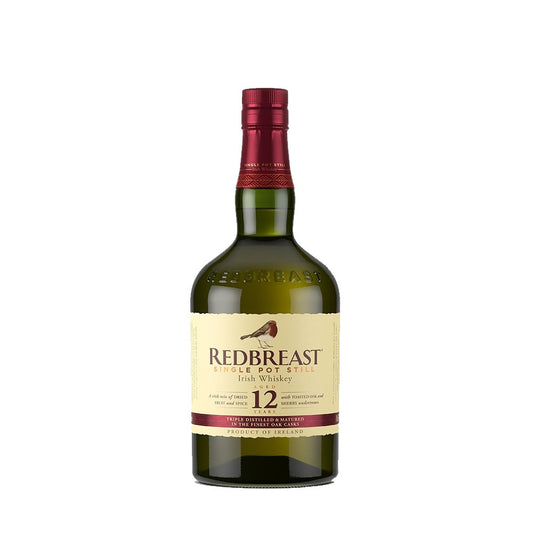 Redbreast 12 Year Old Single Pot Still Irish Whiskey ABV 40% Vol 700ml / 70cl (With Gift Box)