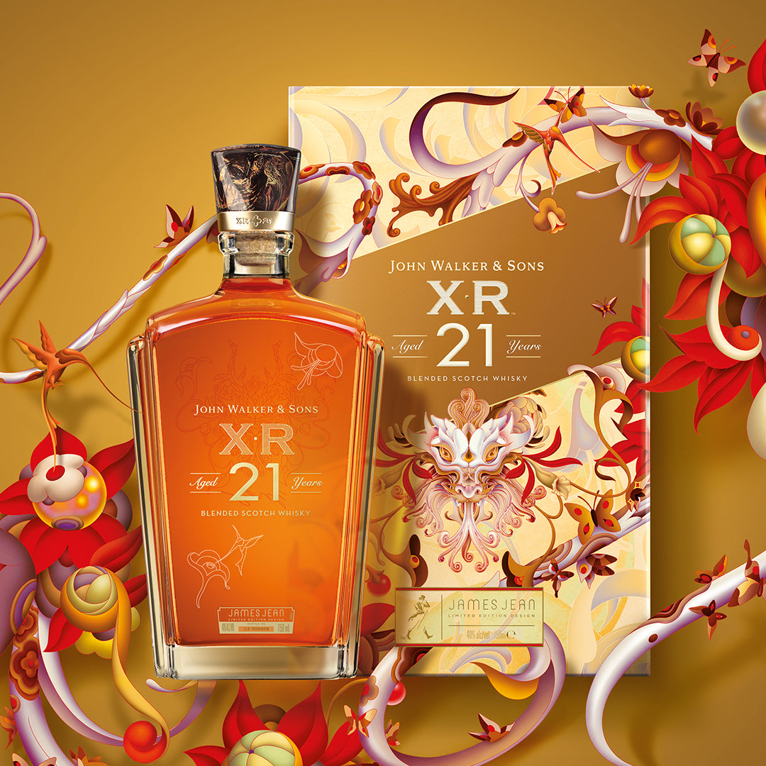 John Walker & Sons XR 21 Year of the Dragon Blended Scotch Whisky ABV 40% Vol 75cl / 750ml