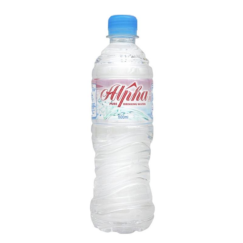 Alpha Mineral Water (24 x 500ml) - The Whisky Shop Singapore