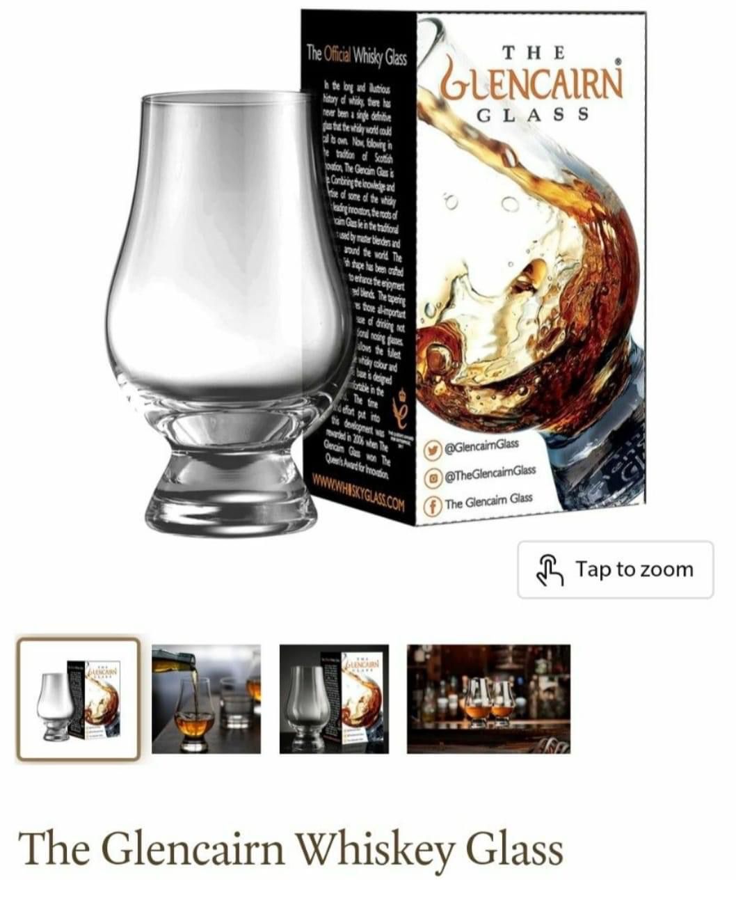 The Glencairn Crystal Whisky Glass x 6 pieces (Bundle)