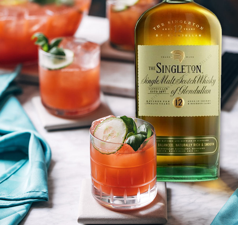 The Singleton of Glendullan 12 Year Old Speyside Single Malt Scotch Whisky ABV 40% Vol 100cl / 1000ml / 1 Litre (with Gift Box)