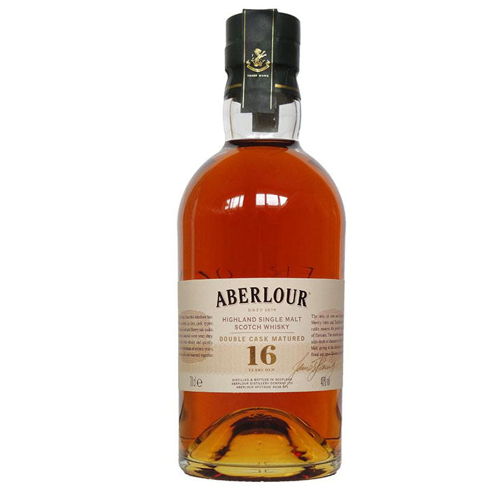 Aberlour 16 Year Old Double Cask Matured Speyside Single Malt Scotch Whisky ABV 40% 70cl with Gift Box