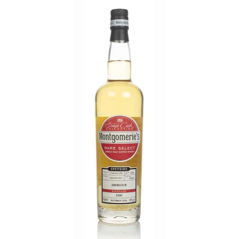 Aberlour Distilled 1996 21 Year Old Montgomerie's The Single Cask Collection Bourbon Cask #900053 Hogshead Speyside Single Malt Scotch Whisky ABV 46% 700ml / 70cl (Pre-Order 7 Days)
