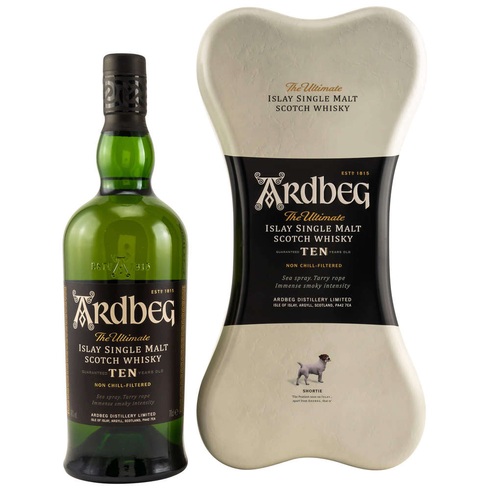 Ardbeg 10 Years Old Dog Bone GBX 70cl - The Whisky Shop Singapore