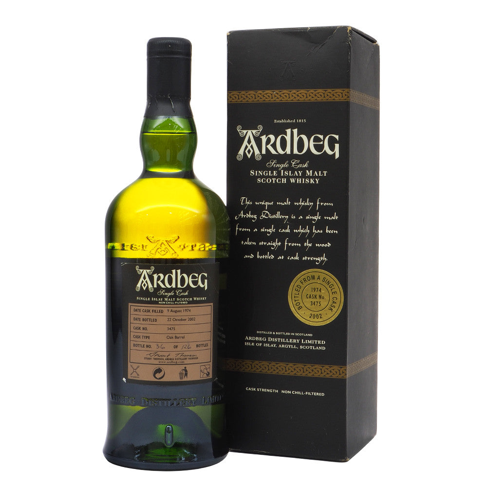 Ardbeg 1974 28 Years - Single Cask #3475 - The Whisky Shop Singapore
