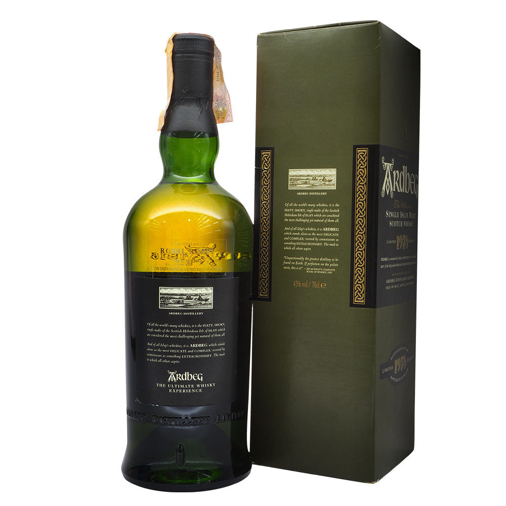 Ardbeg 1978 - Limited Edition - Bottle 1 - The Whisky Shop Singapore