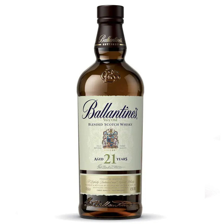 Ballantine's 21 Year Old VERY OLD Blended Scotch Whisky ABV 40% 70cl/700ml with Gift Box