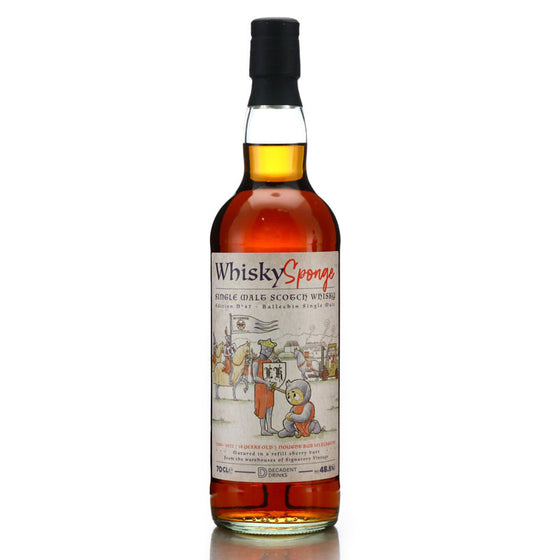Ballechin 2003 18 Year Old Whisky Sponge Edition No.47 Refill Sherry Butt ABV 48.5% 70CL