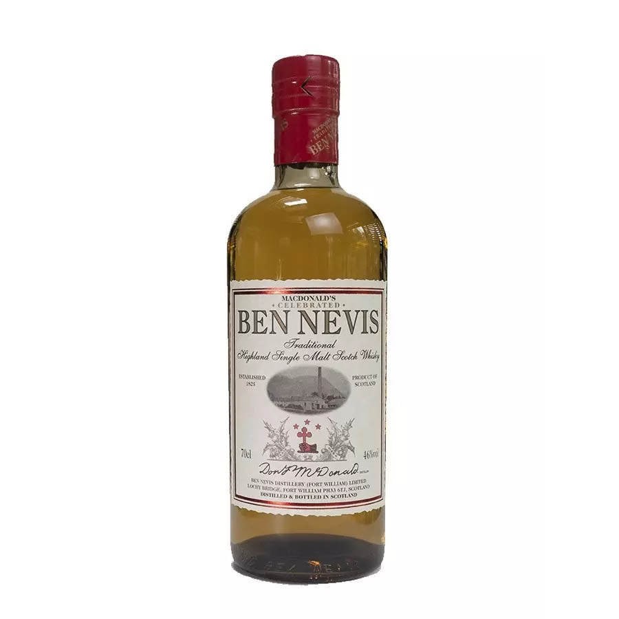 Ben Nevis Traditional Highland Single Malt Scotch Whisky ABV 46% 70cl/700ml