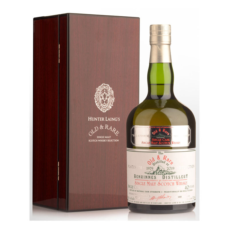 Benrinnes Distillery 1979 40 Year Old "Old & Rare Heritage" Natural Cask Strength Single Cask Single Malt Scotch Whisky ABV 42.1% Vol 700ml / 70cl with Gift Box (Pre-Order 7 Days)