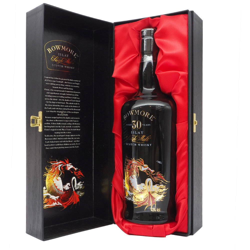 Bowmore 30 Years - Sea Dragon Ceramic - The Whisky Shop Singapore