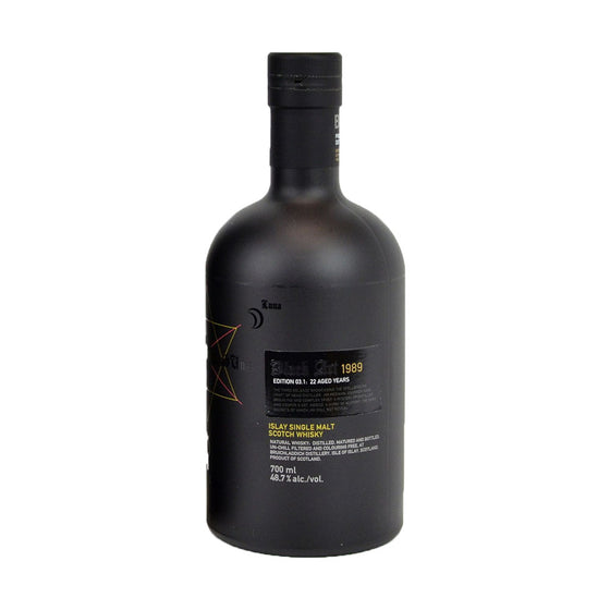 Bruichladdich 1989 22 Years - Black Art Edition - The Whisky Shop Singapore