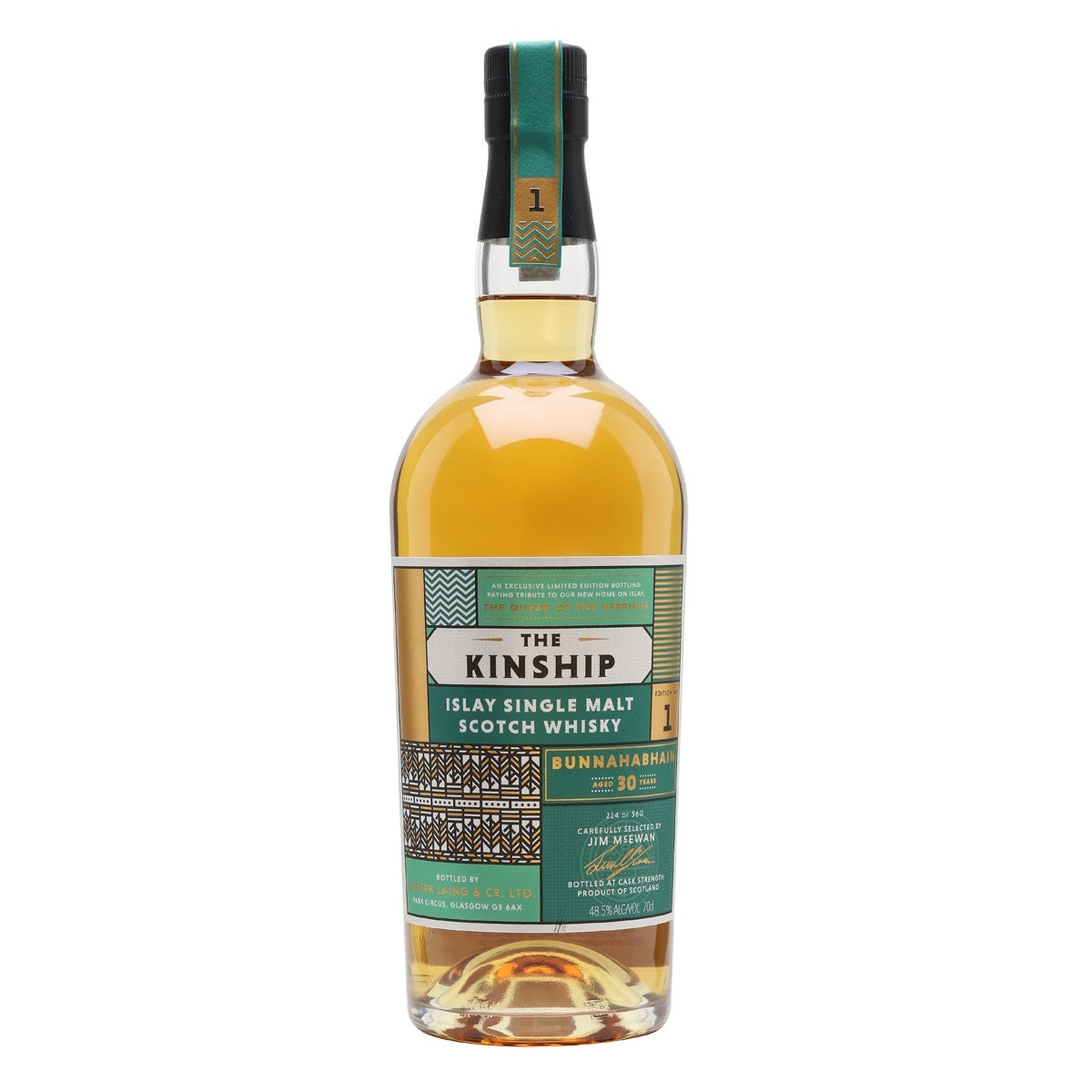 Bunnahabhain 1989 30 Year Old Hunter Laing The Kinship 3rd / 2019 Release ABV 48.5% 70cl