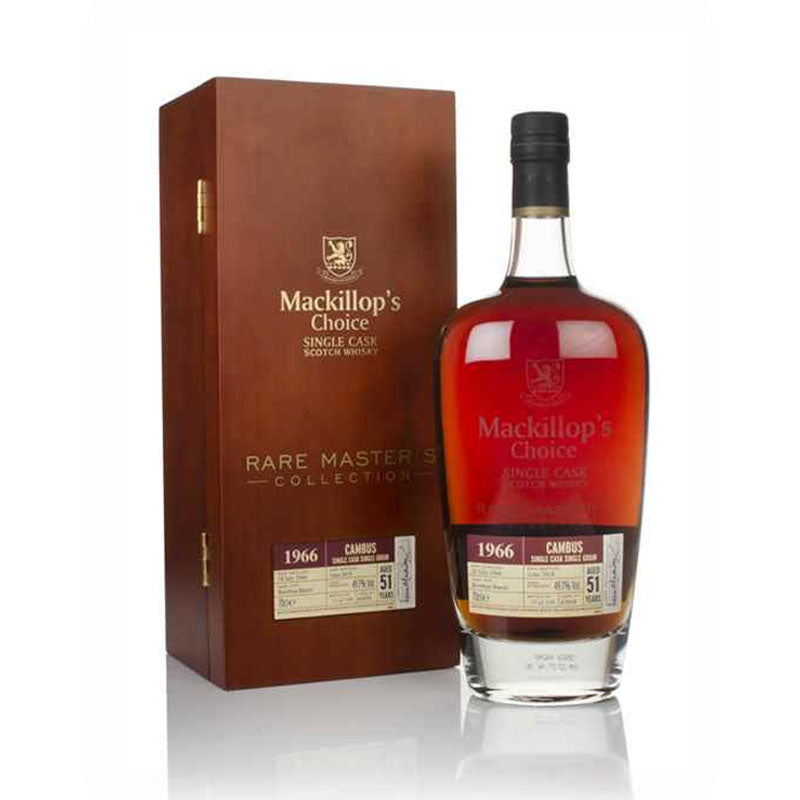Cambus 1966 51 Year Old Mackillop's Choice Cask #63054 Bourbon Cask Single Cask Scotch Whisky ABV 49.7% Vol 700ml / 70cl (Pre-Order 7 Days)