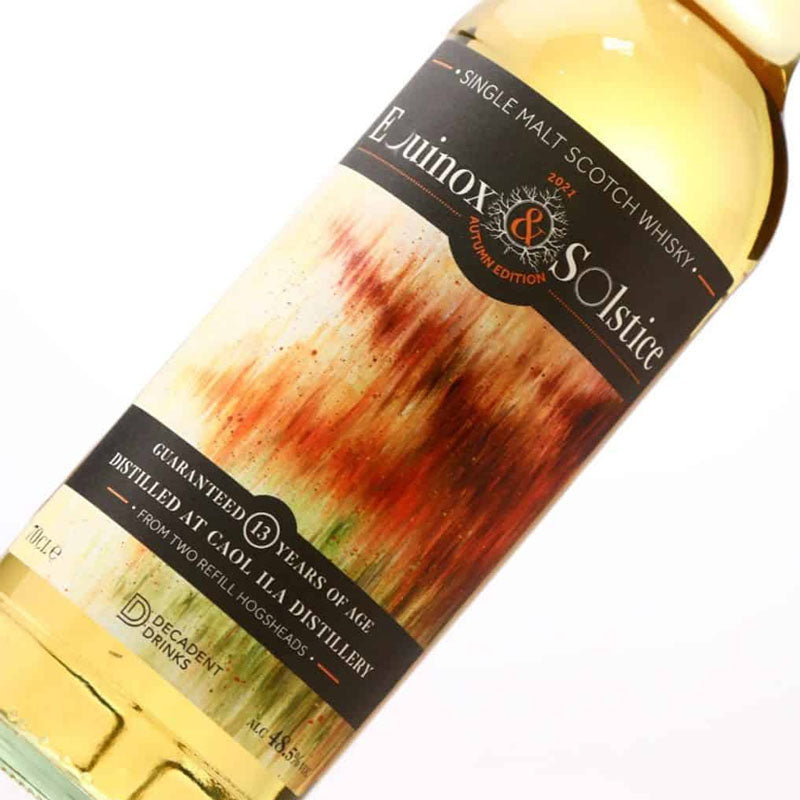 Caol Ila 2007 13 Year Old Whisky Sponge Equinox & Solstice Autumn 2021 Two Refill Hogshead Islay Single Malt Scotch Whisky ABV 48.5% Vol 700ml / 70cl (Pre-Order 7 Days)