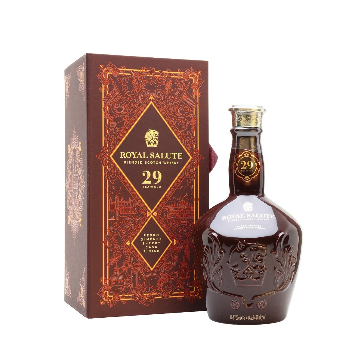 Royal Salute 29 Years Old Pedro Ximenez Sherry Cask Finish Blended Scotch Whisky ABV 40% Vol 700ml / 70cl